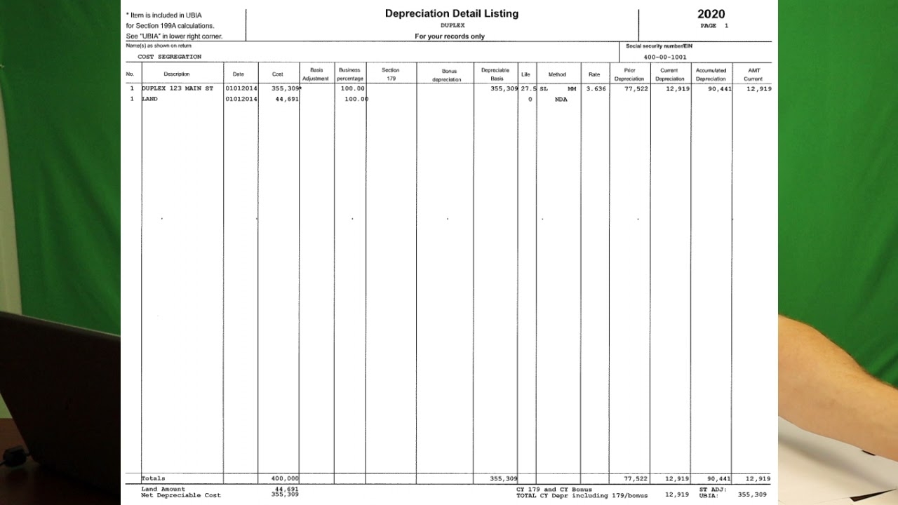 Cost Segregation Form 3115 And Depreciation Adjustments