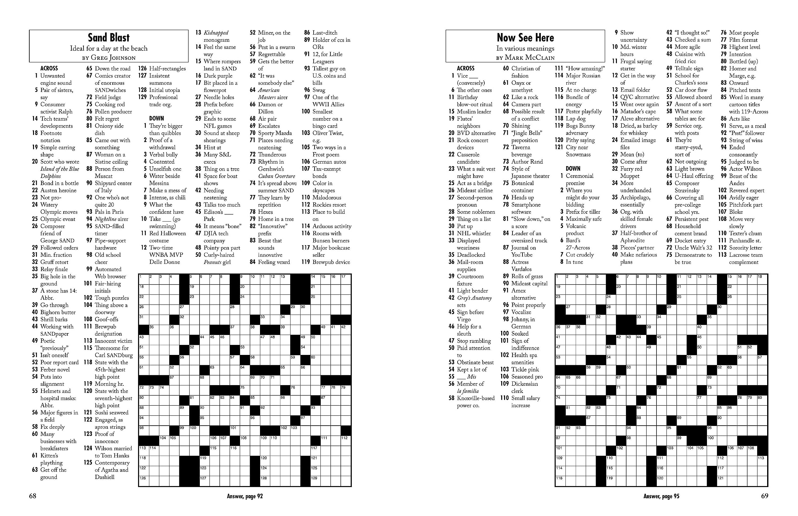 Cozy Sunday Crosswords Desertcart Seychelles