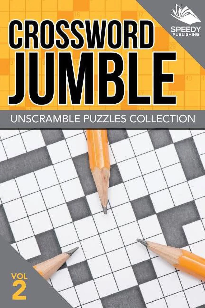 Crossword Jumble Unscramble Puzzles Collection Vol 2 Paperback 
