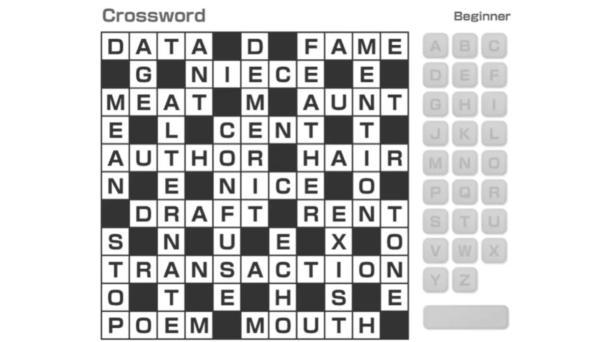 Online Crossword Puzzles For Beginners