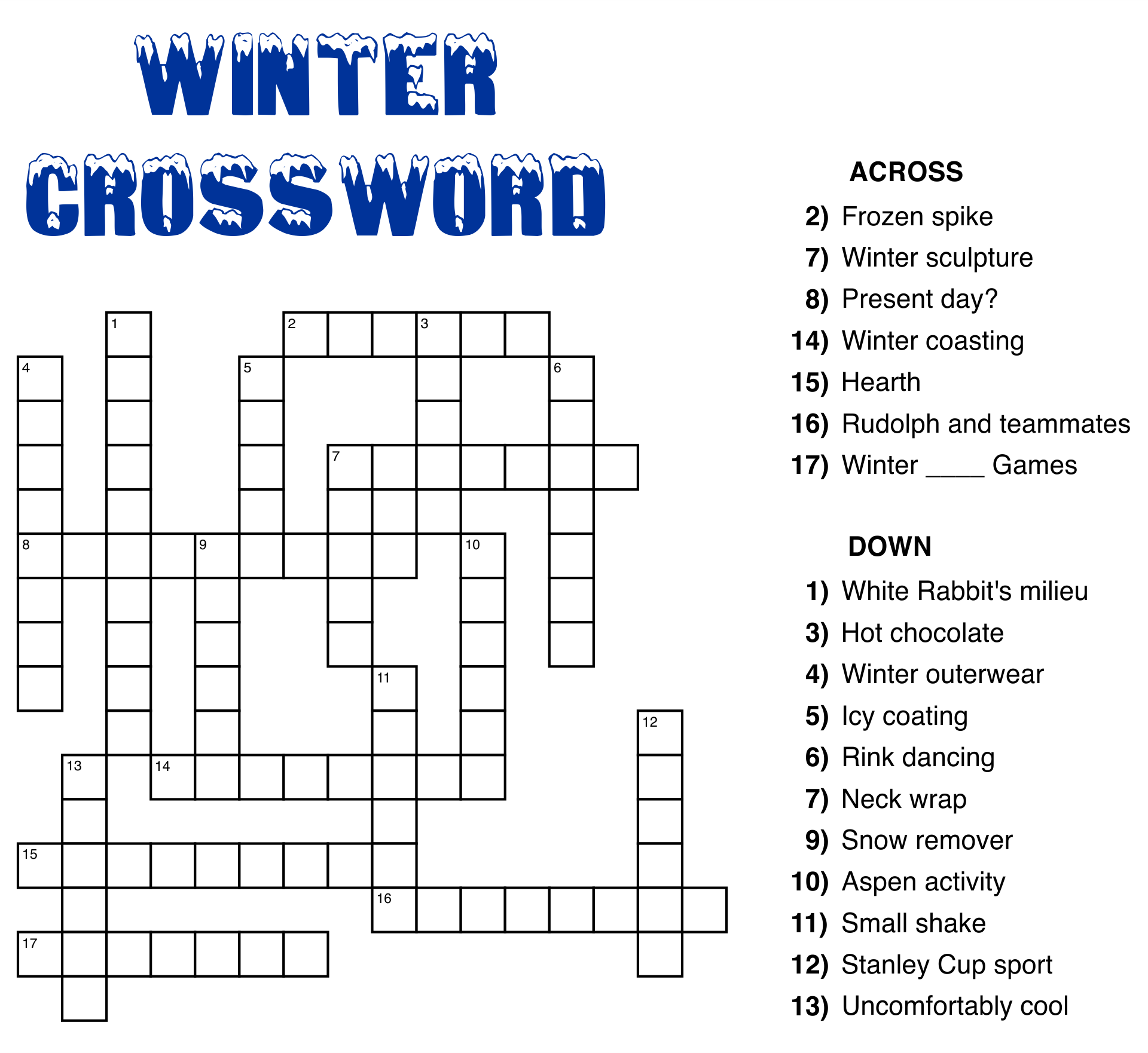 Crossword Puzzle Books Easy Set Of 4 Large Print Criss Cross 