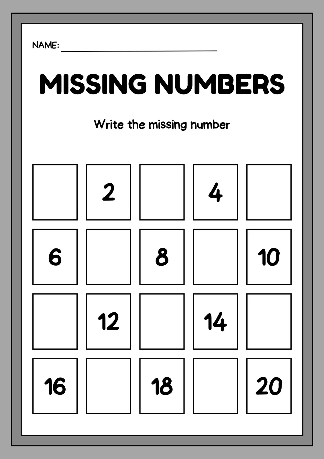 Customize 1 862 Kindergarten Math Worksheets Templates Online Canva