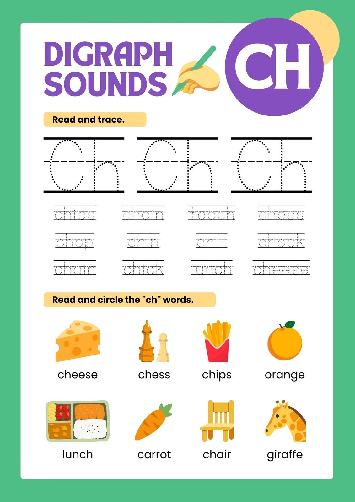 Customize 592 Phonics Worksheets Templates Online Canva