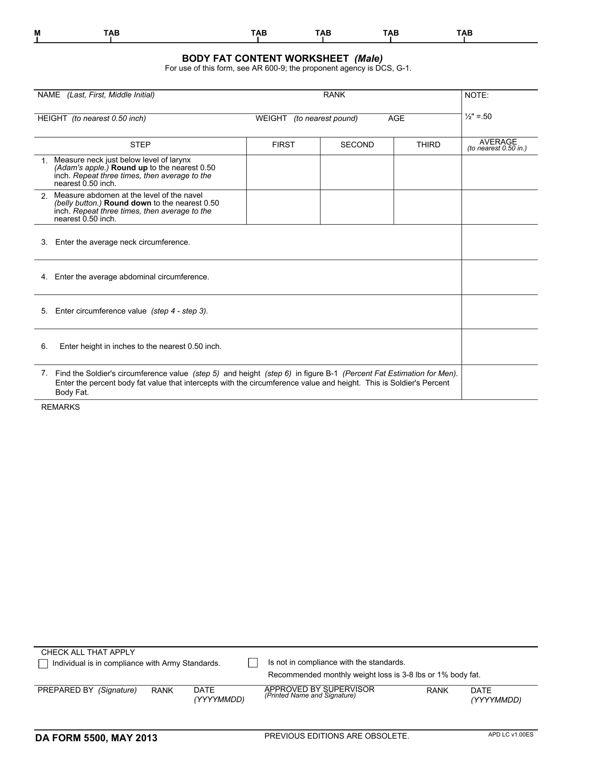 DA Form 5500 2024 2025 Fill Edit And Download PDF Guru