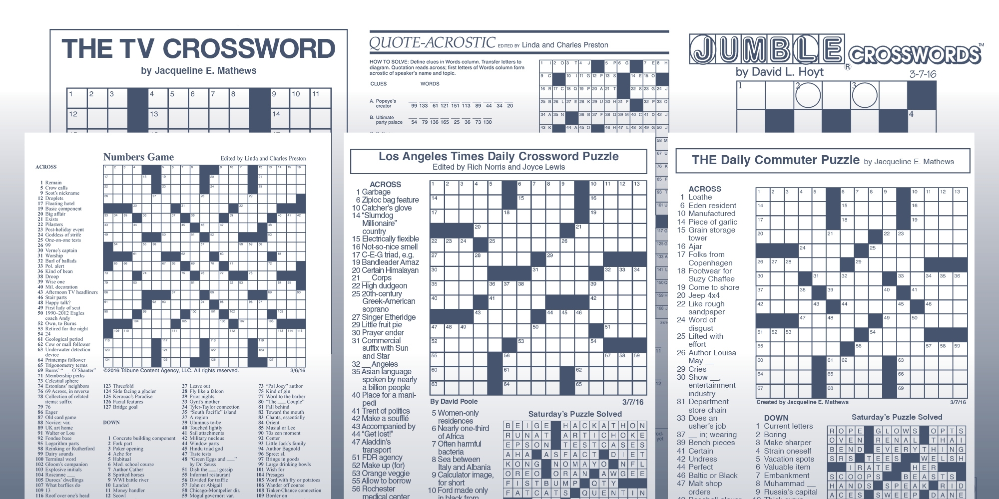 Daily Commuter Crossword Puzzle Detroit Free Press Daily Commuter Crossword Puzzle Detroit Free Press