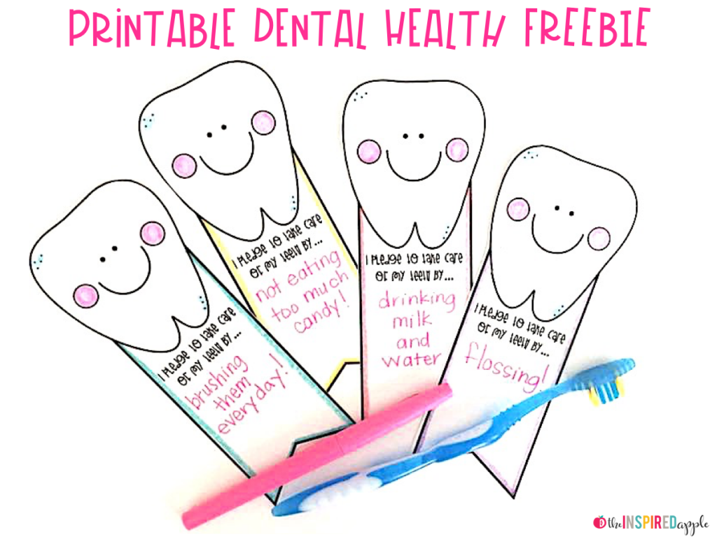 Dental Health Activity And FREE Printable Babbling Abby