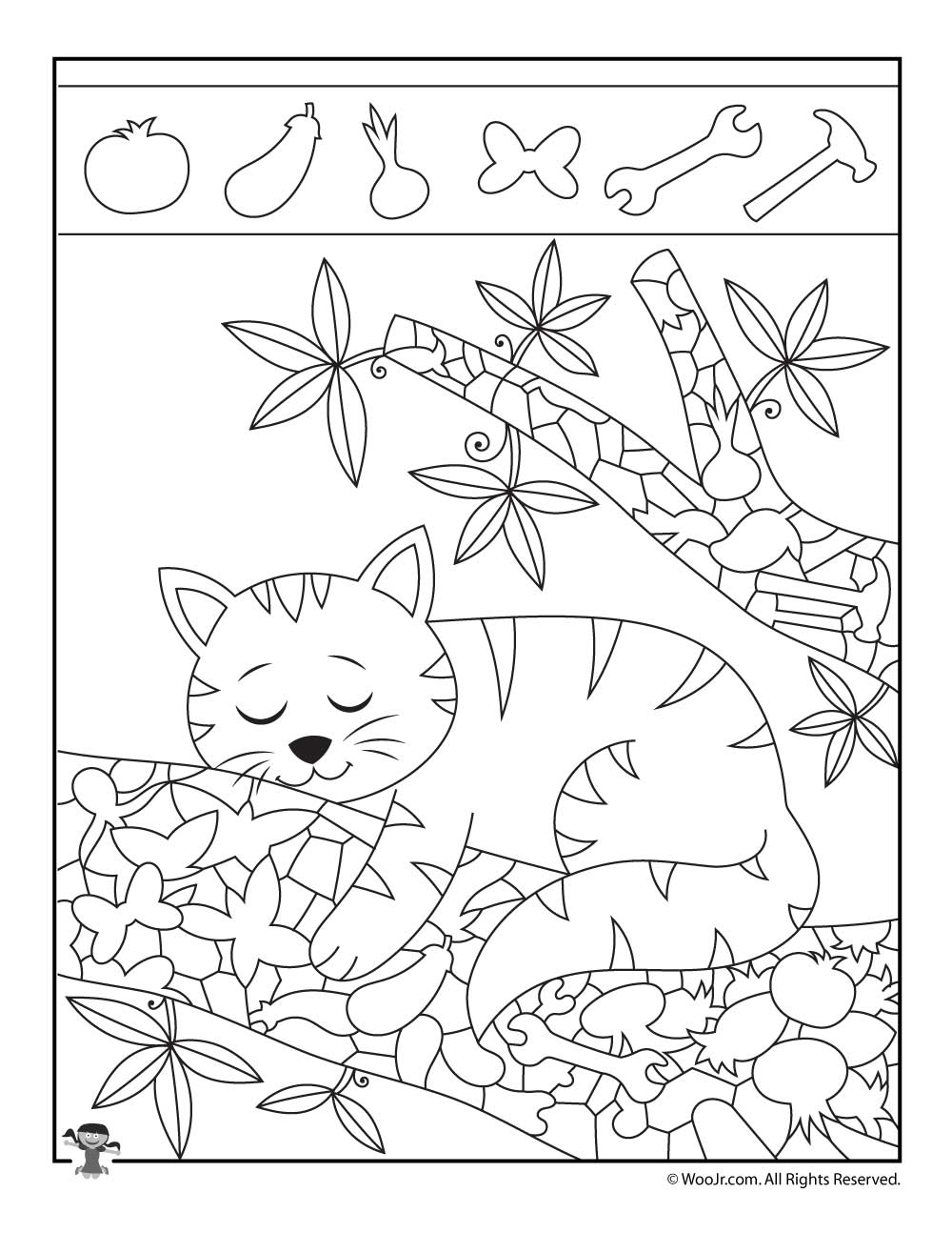 Easy Hidden Picture Games With Animals Printable Activity Pages 