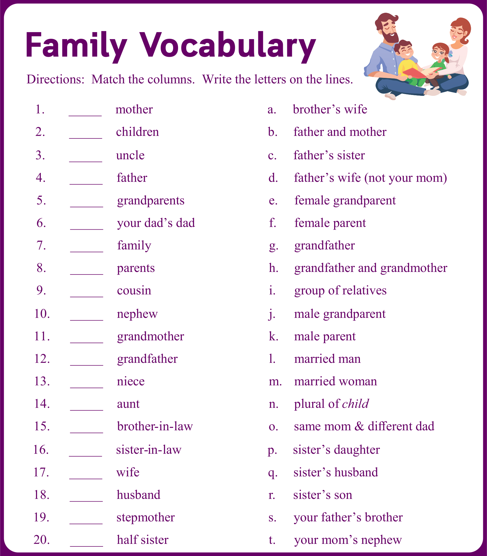 ESL Worksheets Free And Printable Fun With Cute Images 