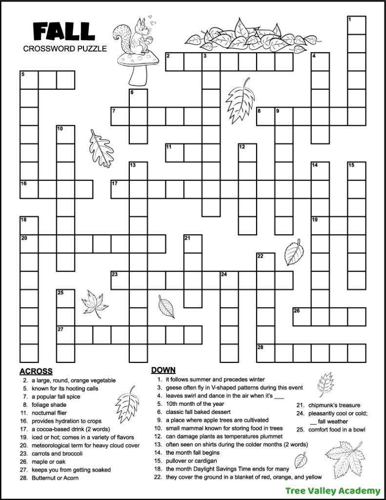Crossword Puzzles Hard Printable