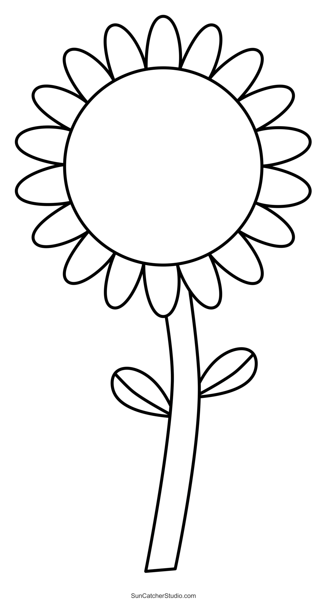 Flower Templates Patterns SVG Files Printable Stencils Free 