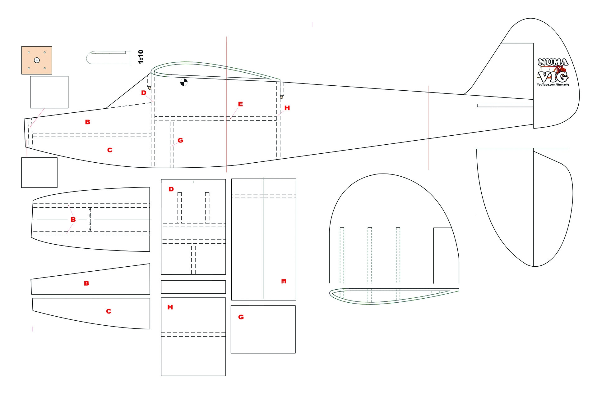Foam Board Rc Airplane Plans Foam Board Free Model Airplane Plans 