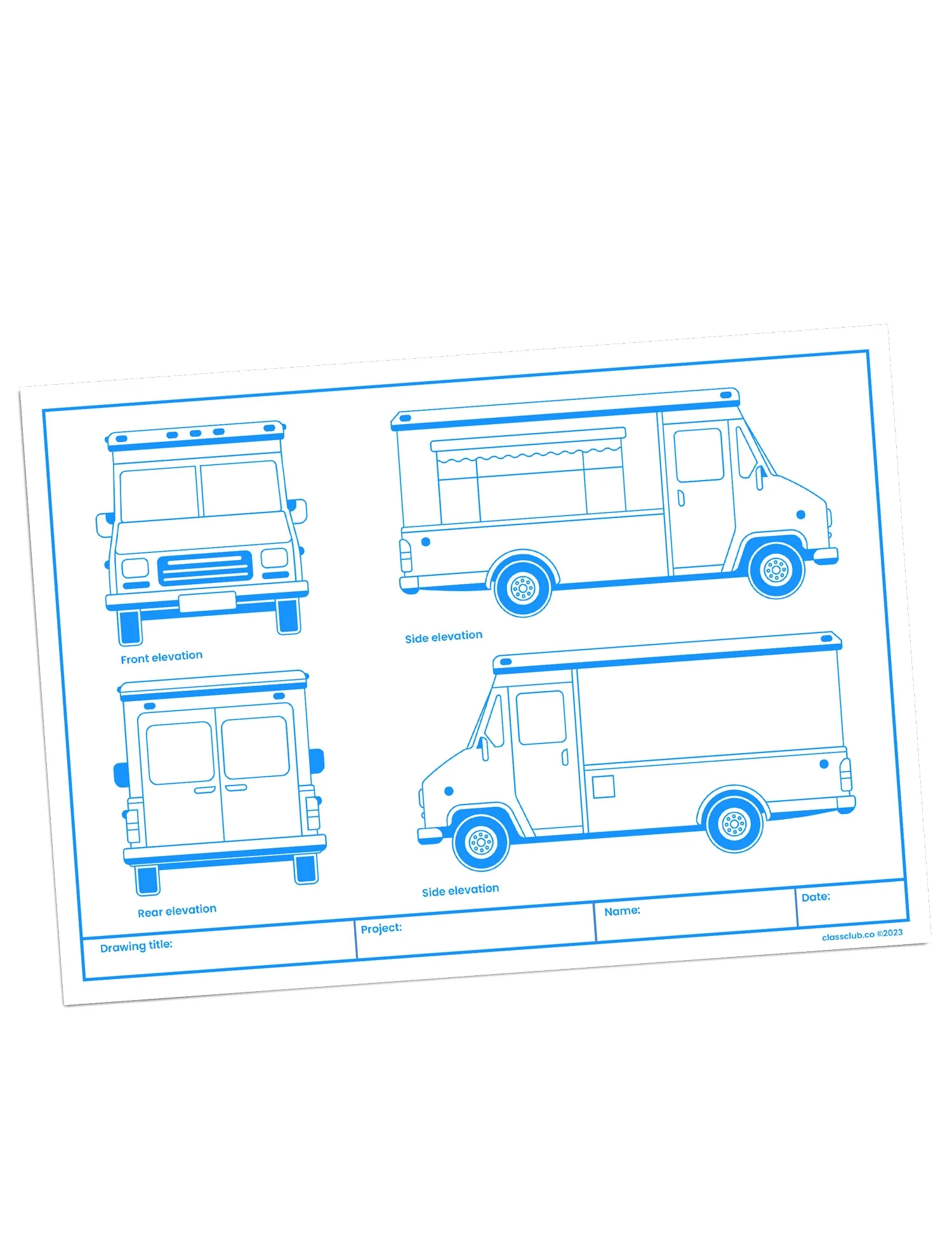 Food Truck Design Download Doodle Education
