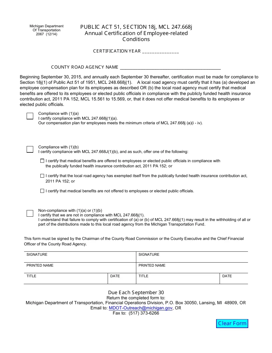 Form 2067 Fill Out Sign Online And Download Fillable PDF 
