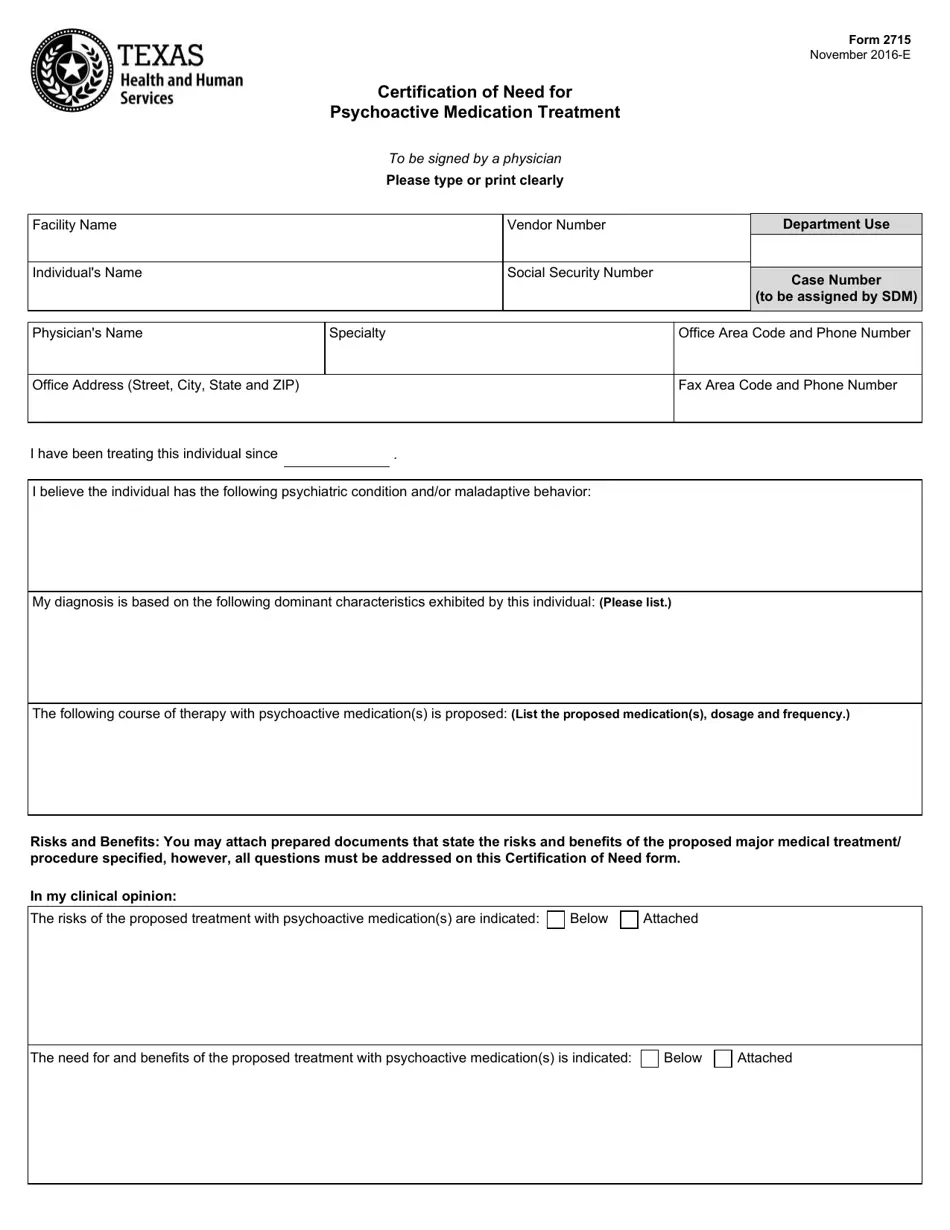 Texas Form 3713 Printable