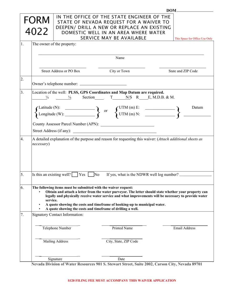 Form 4022 Fill Out Sign Online And Download Fillable PDF 