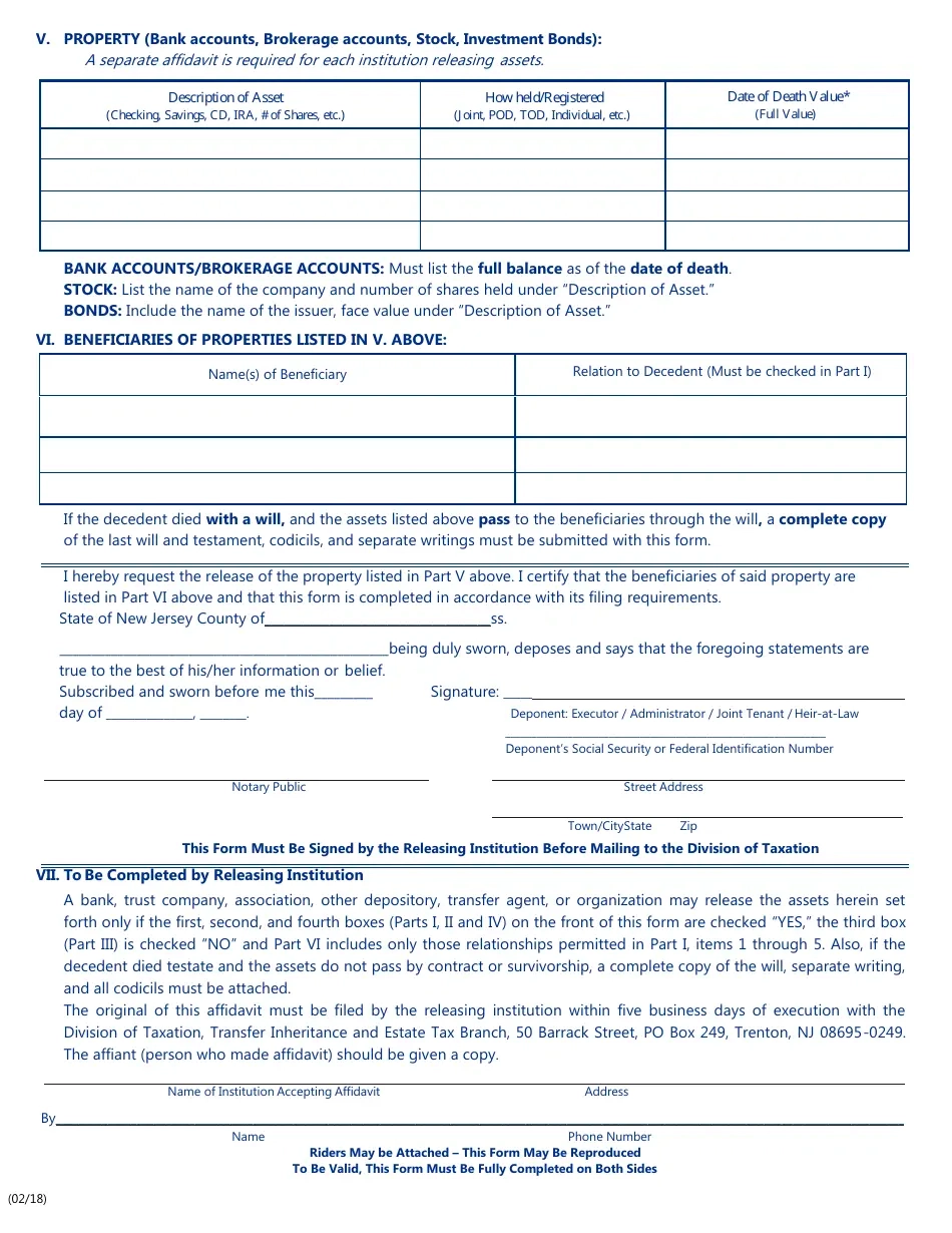 Form L 8 Printable