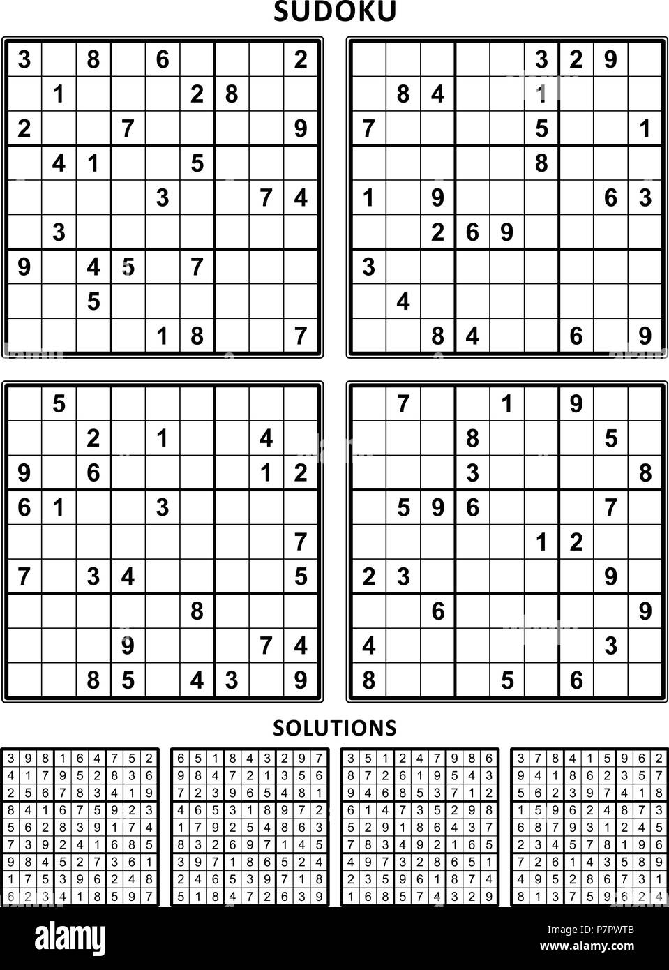 Sudoku Printable Puzzles