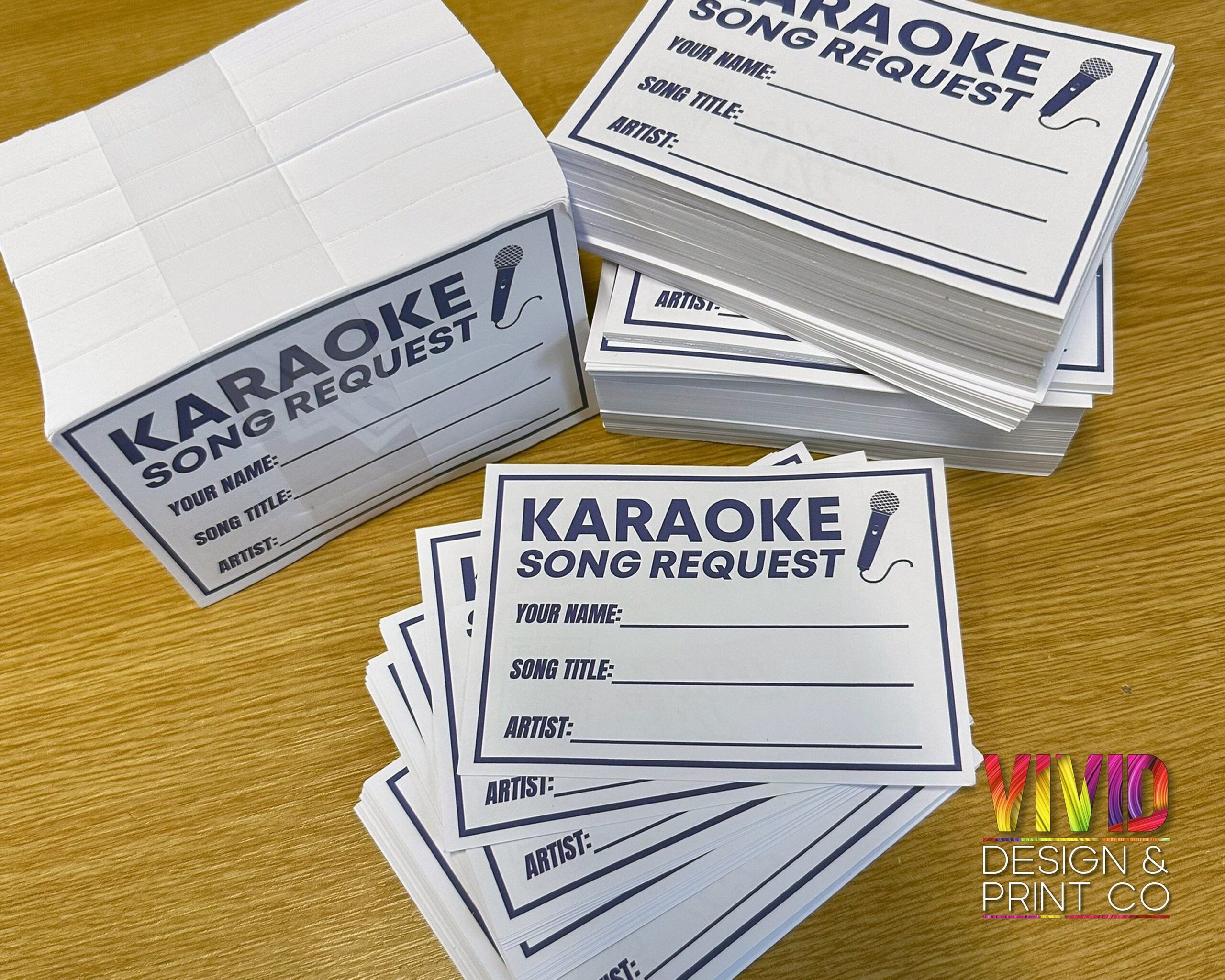 Free Printable Karaoke List Templates