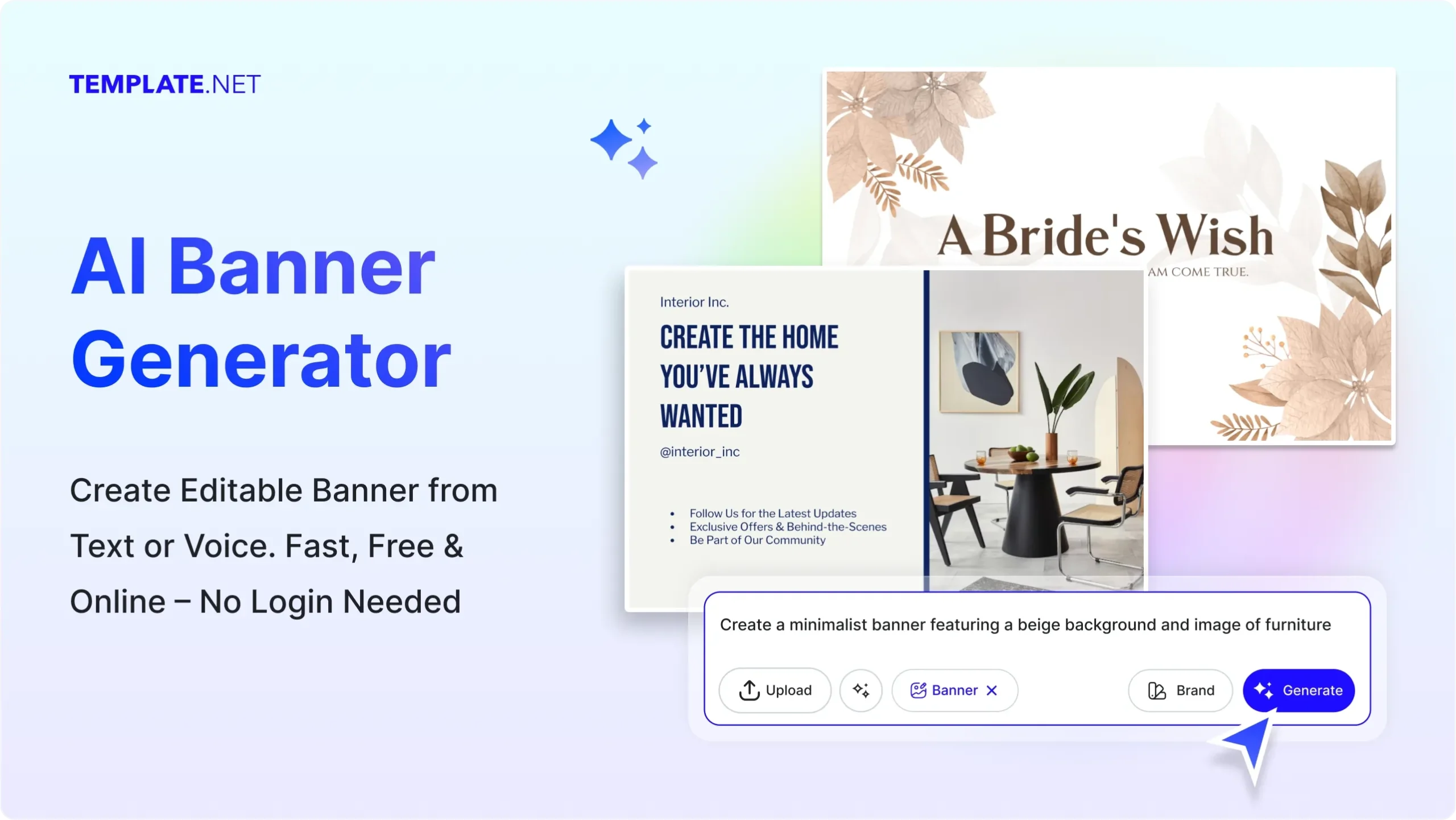 Free AI Banner Generator Free Banner Maker No Signup 