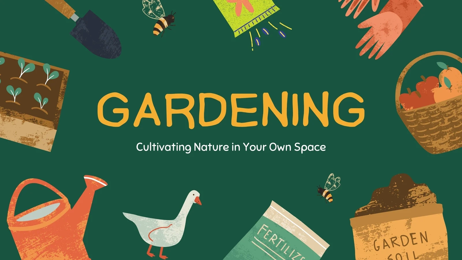 Free And Customizable Garden Templates