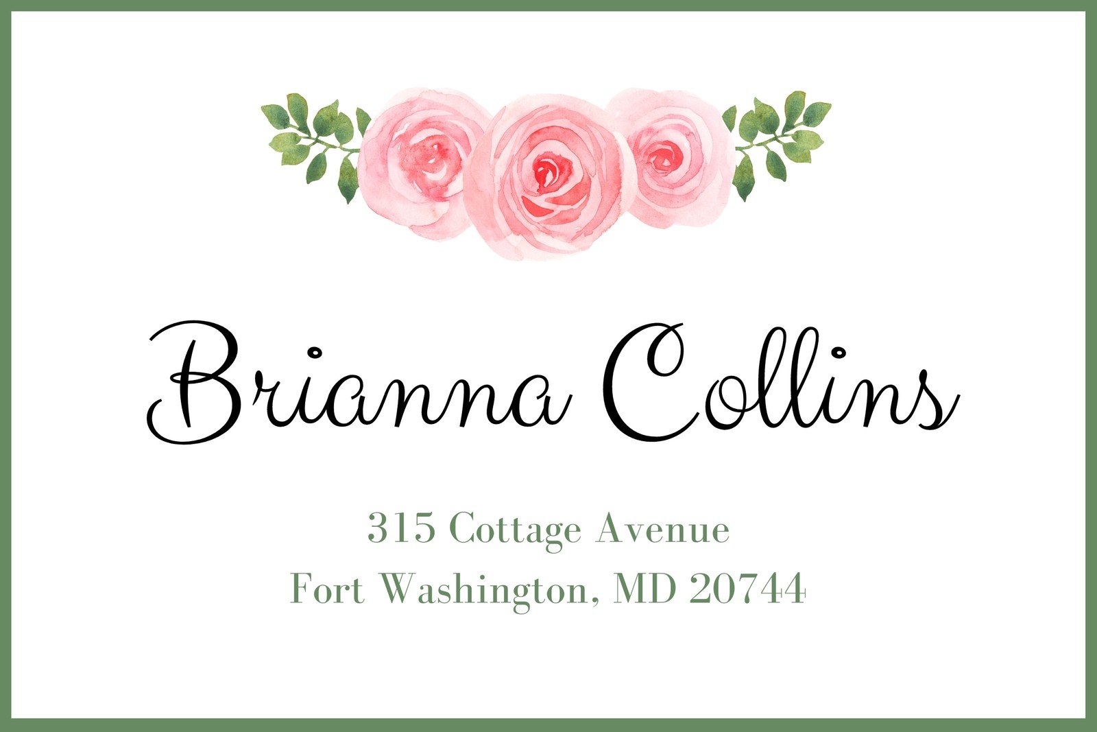 Printable Address Labels Template Free