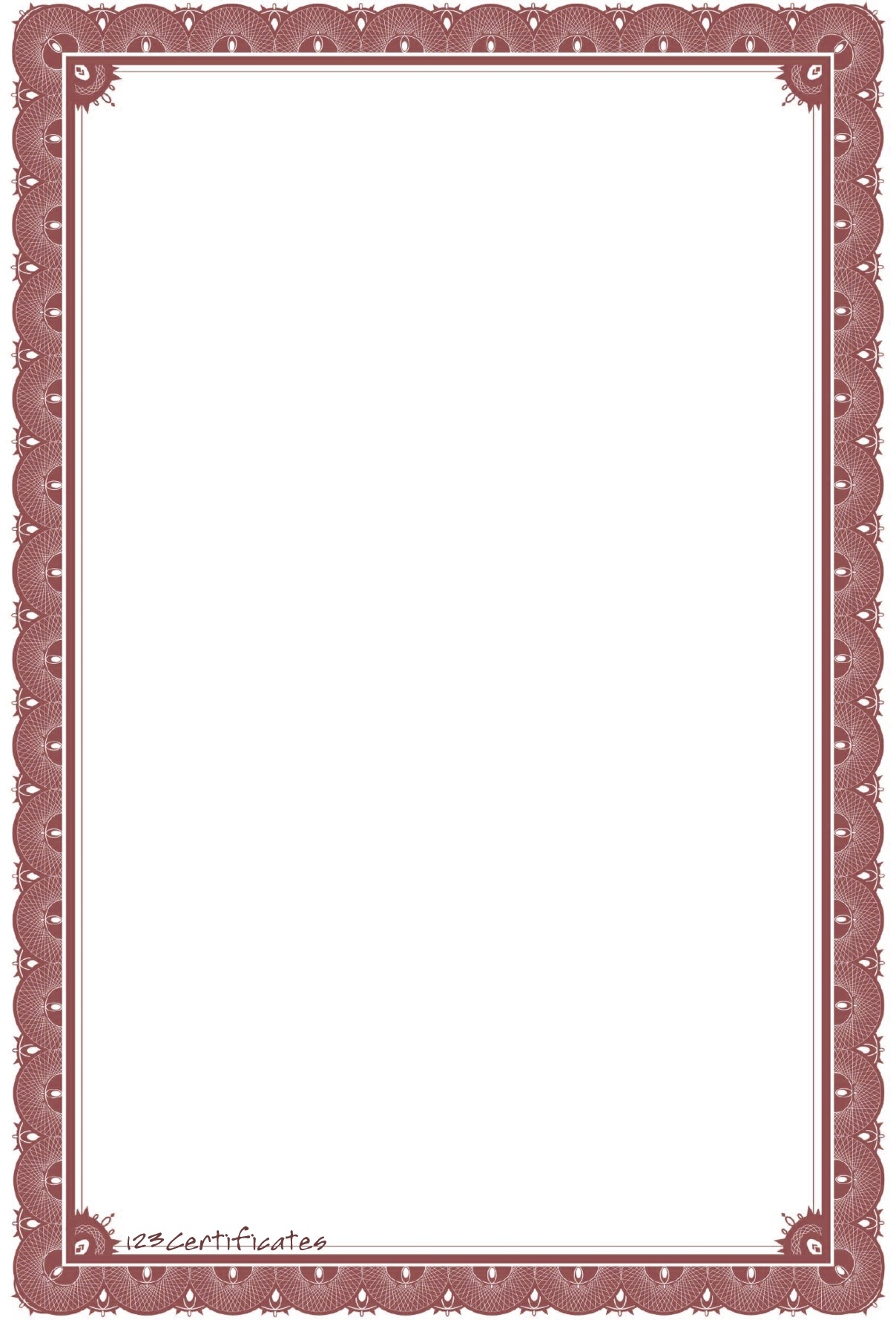 Free Certificate Borders To Download