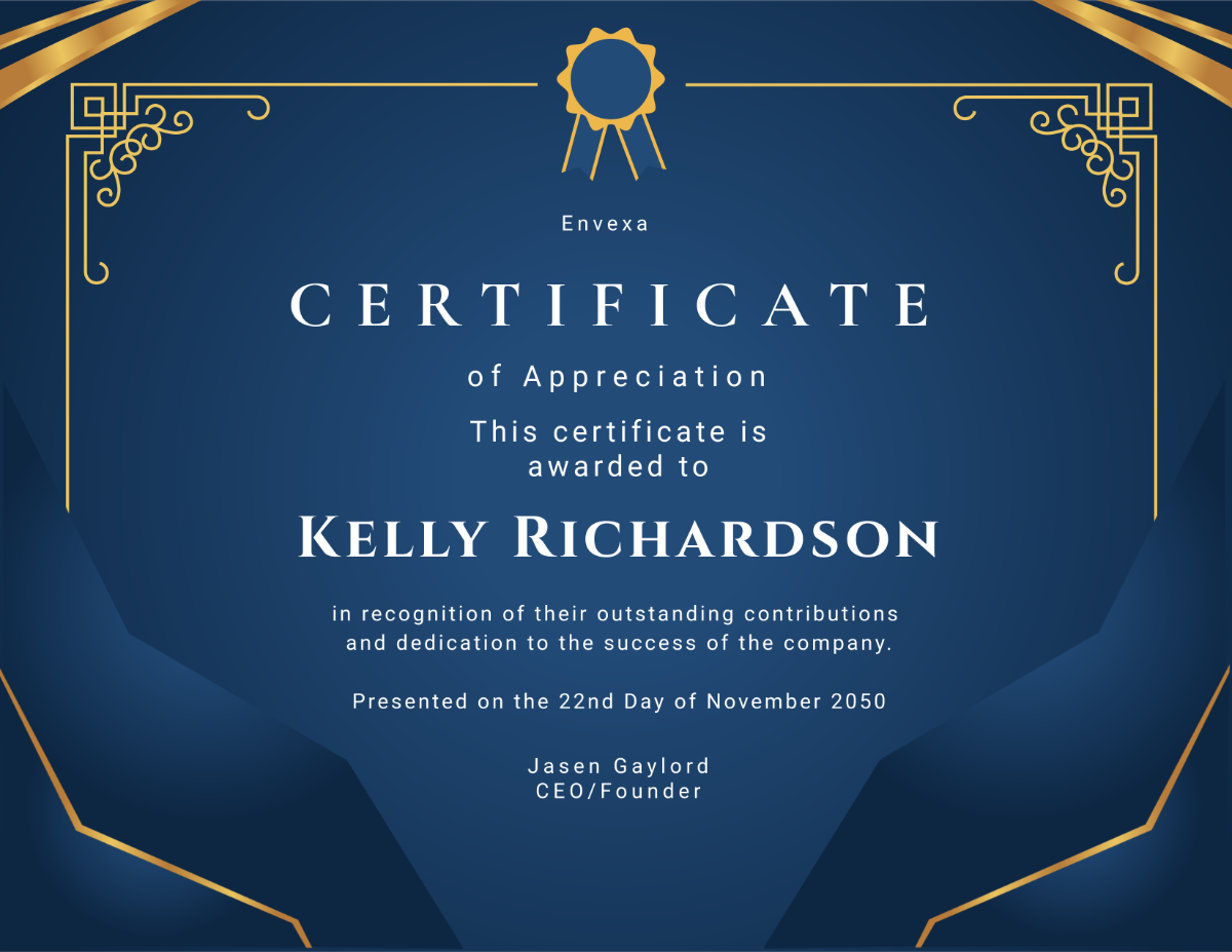 Certificate Design Online Free