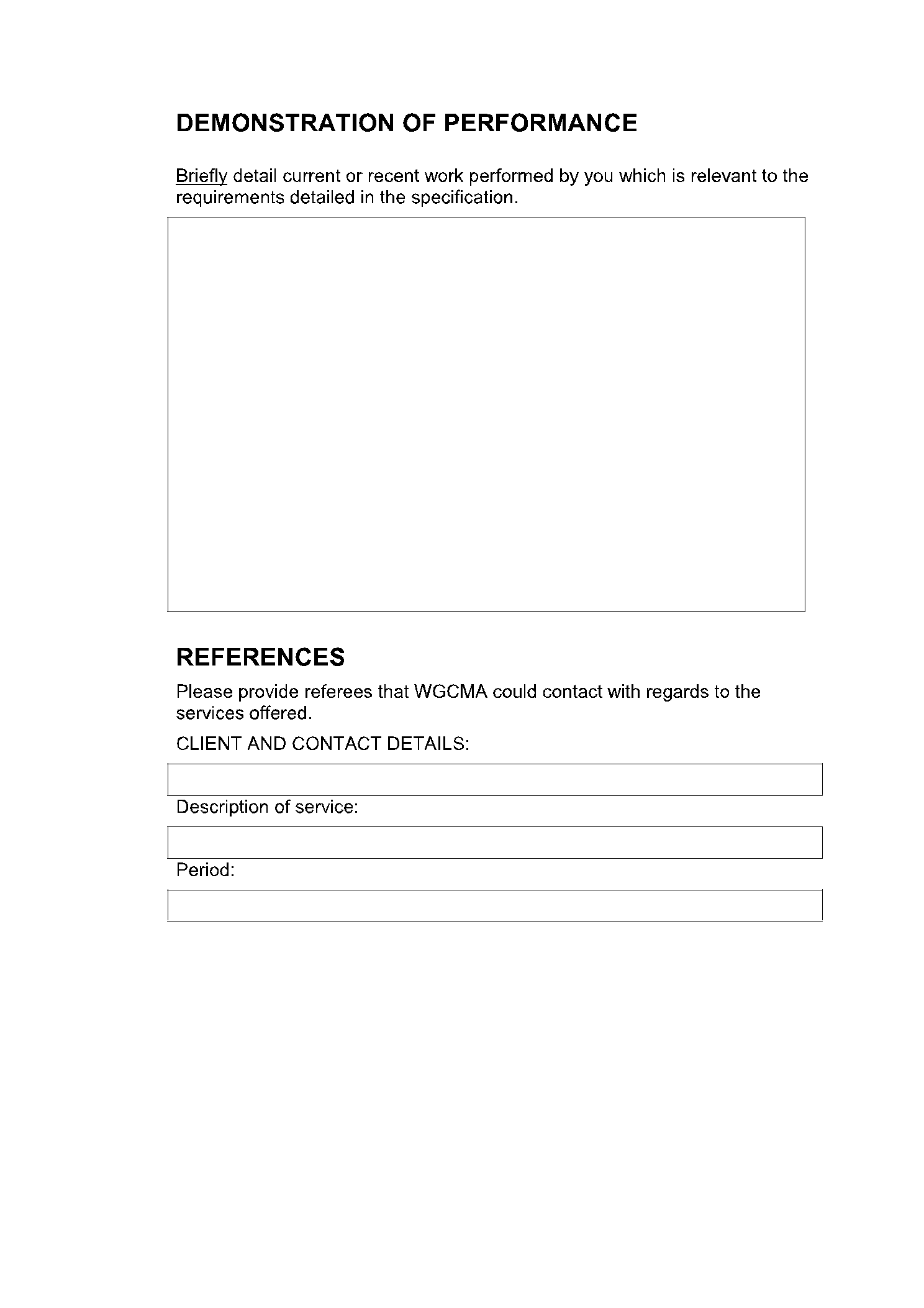 Printable Free Cleaning Proposal Template