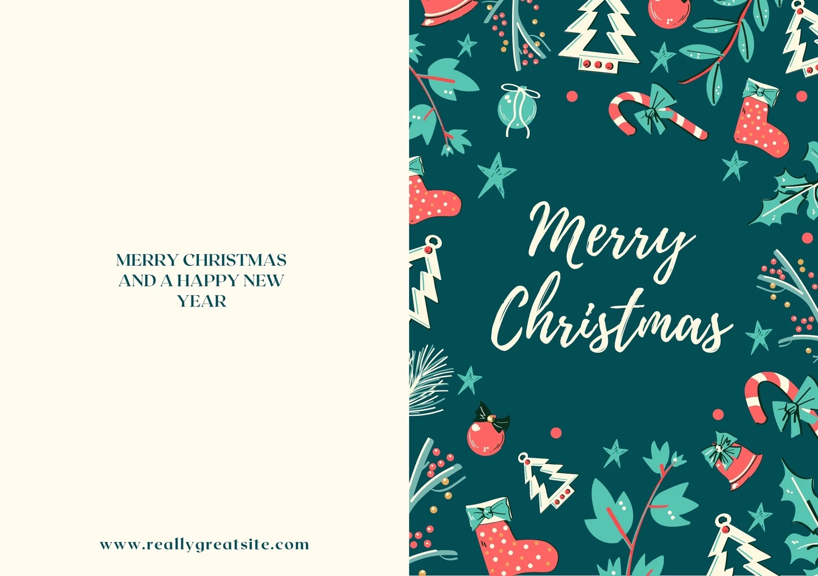 Free Printable Christmas Photo Card Templates