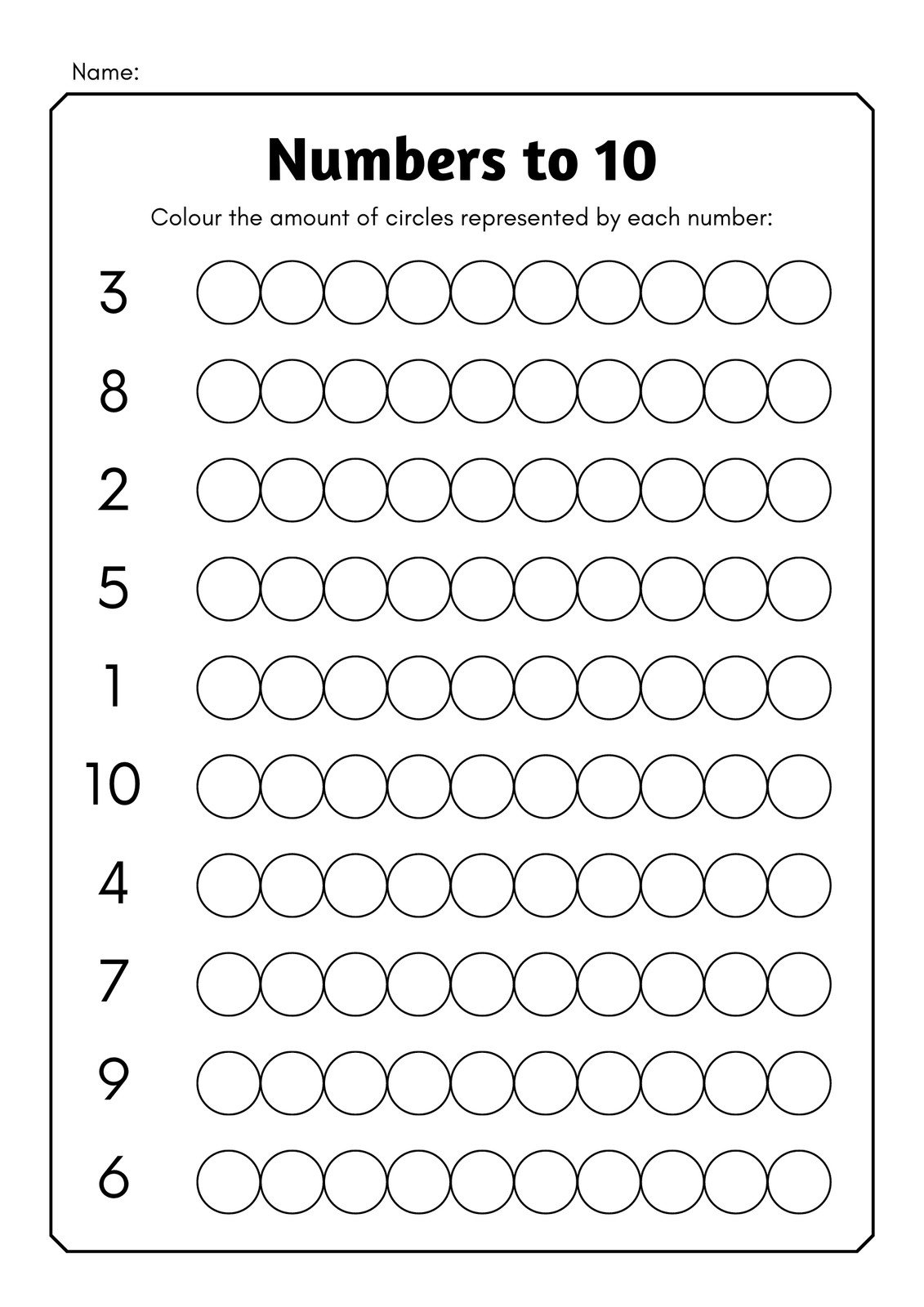 Free Custom Printable Preschool Worksheet Templates Worksheets 