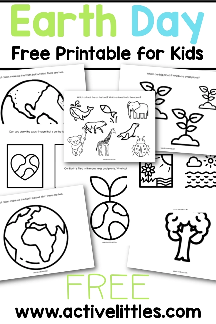Free Printable Earth Day Preschool Worksheets