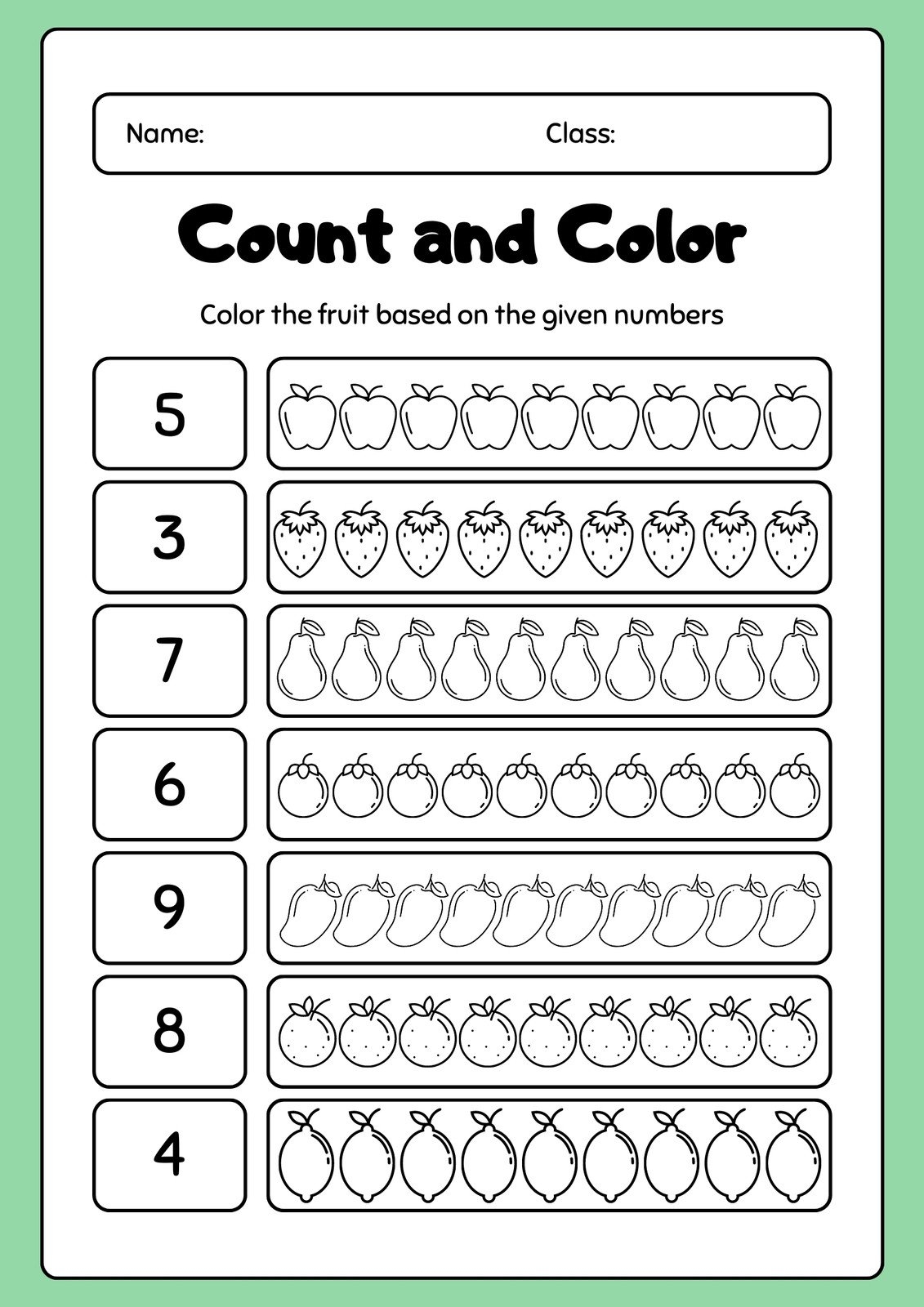 Free Editable Kindergarten Worksheet Templates Worksheets Library