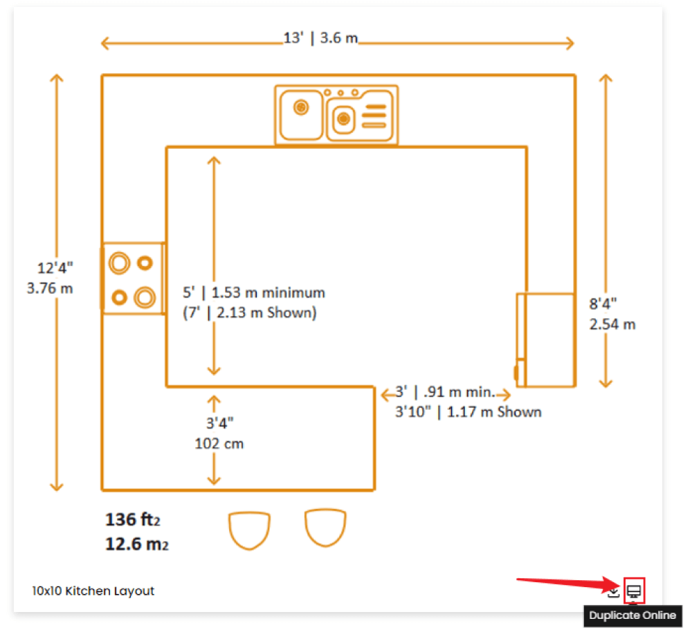 Free Printable Kitchen Cabinet Templates