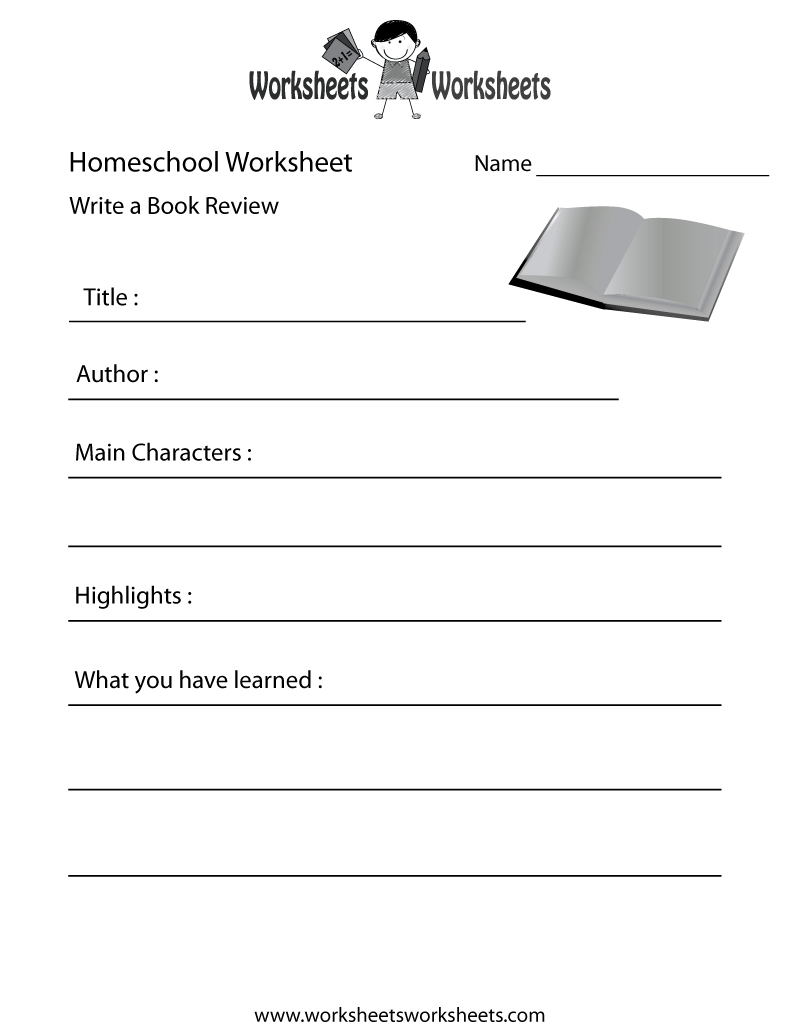Printable Homeschool Worksheets For Reading