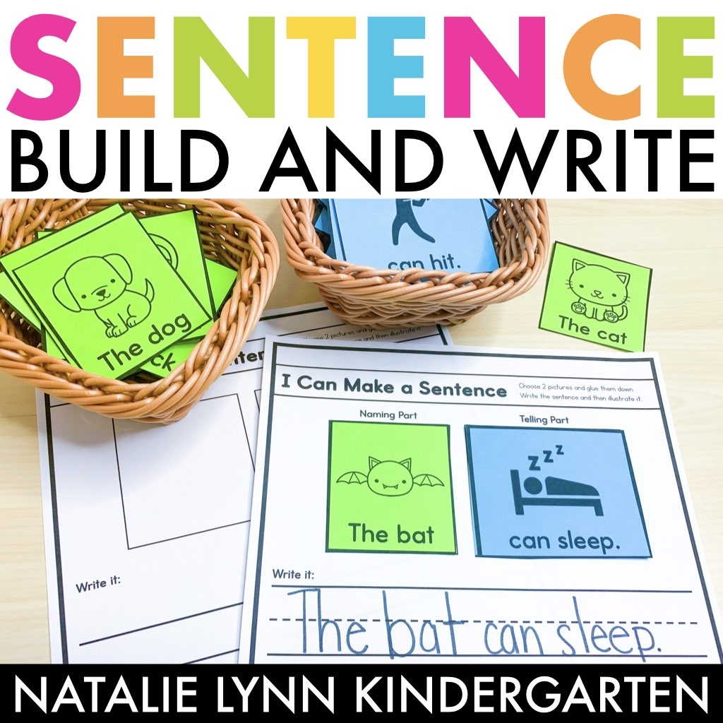 Sentence Building Cards Printable Free
