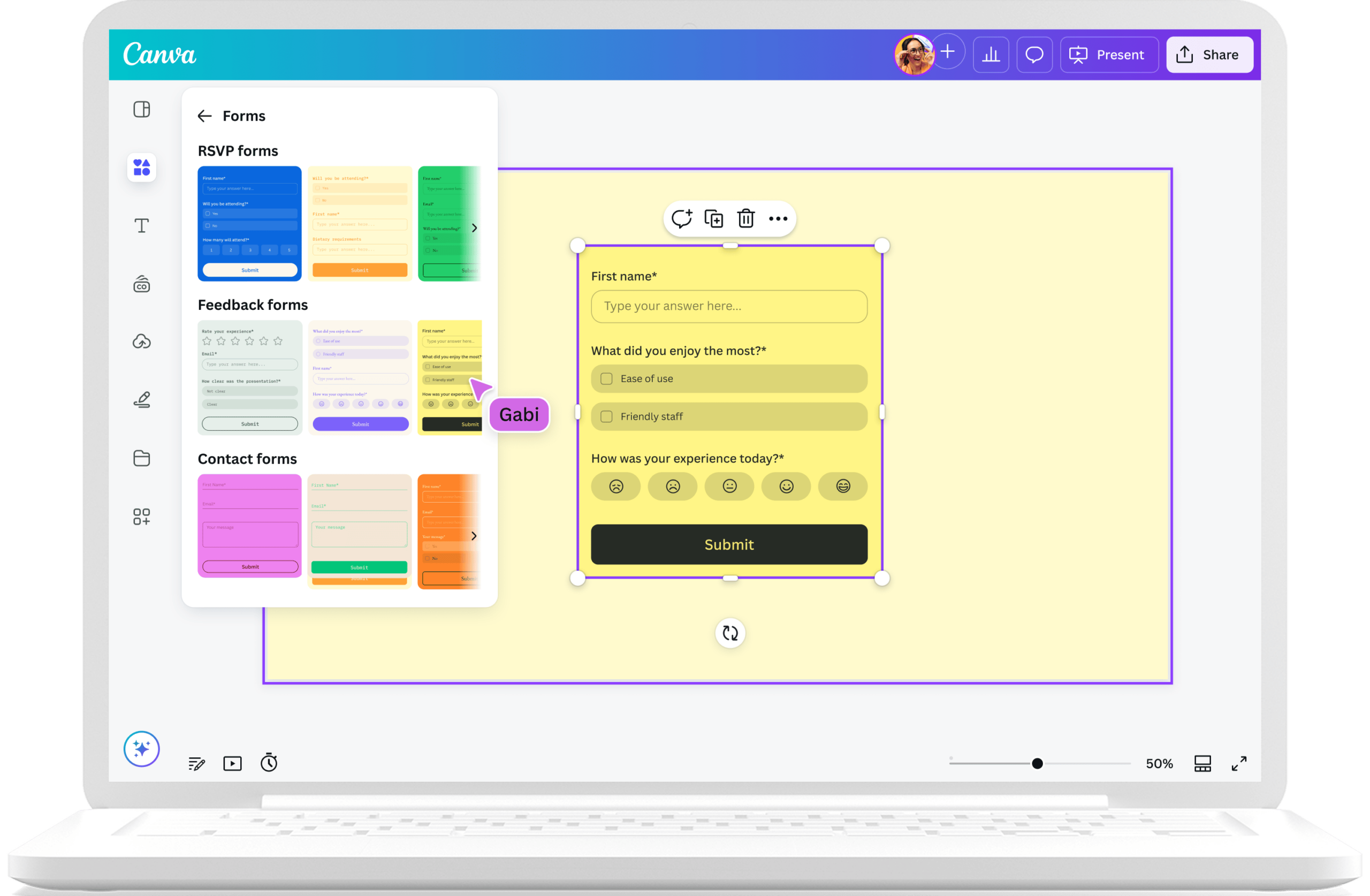 Free Online Forms Canva