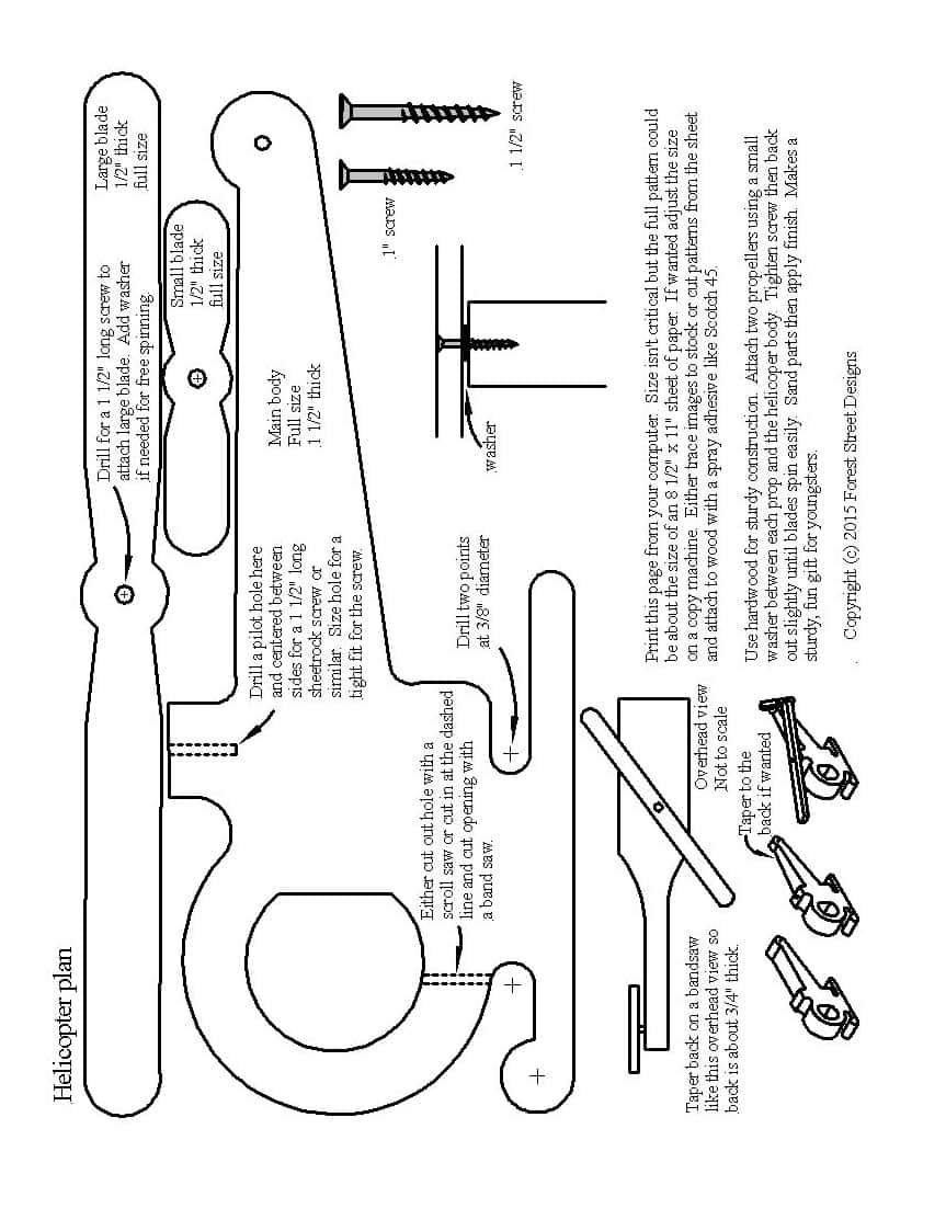 Free Printable Woodworking Projects