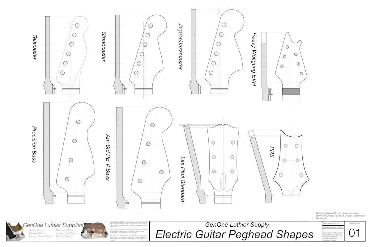 Free Plans GenOne Luthier Services