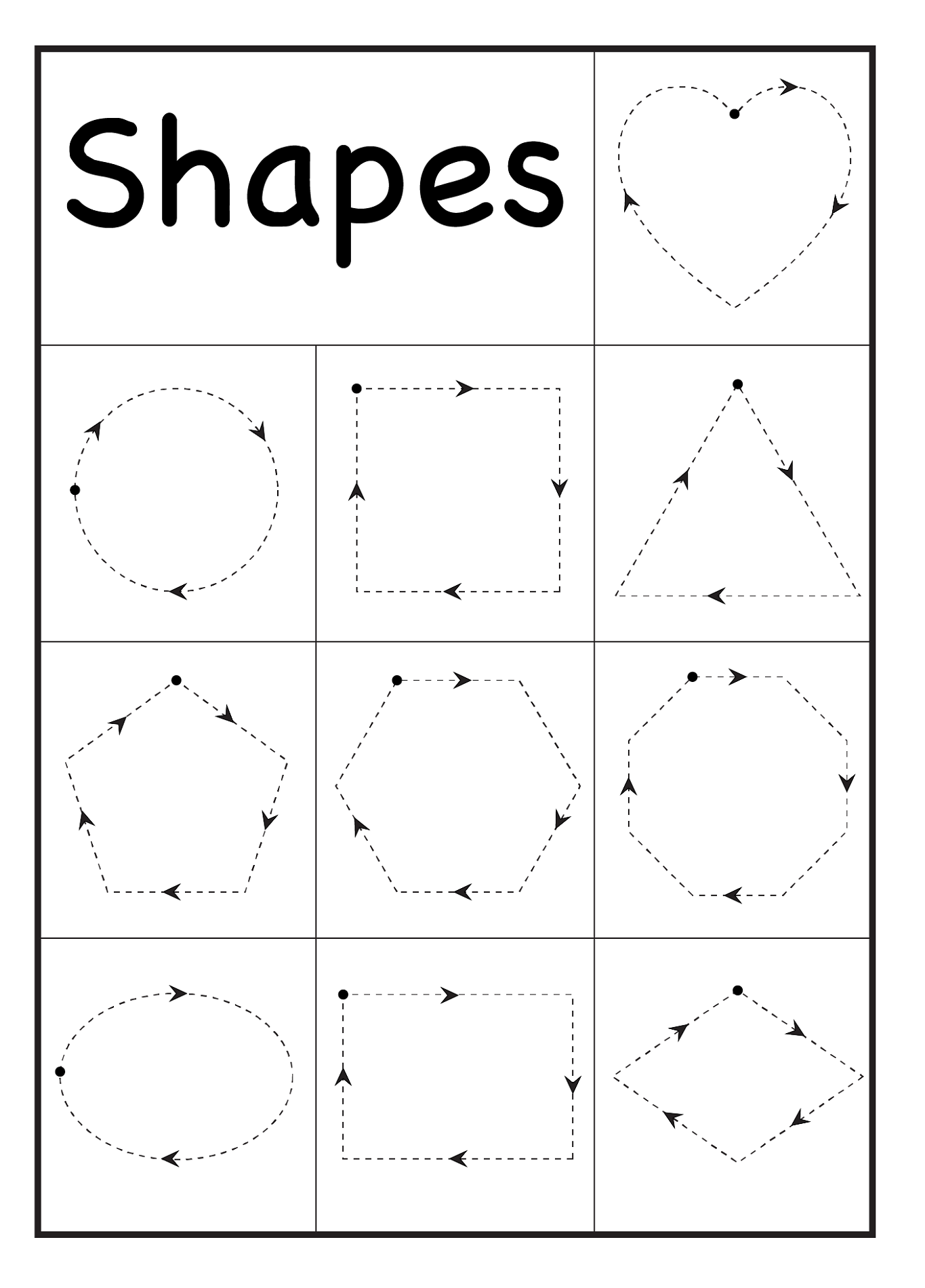 Free Printable Toddler Worksheets Age 3