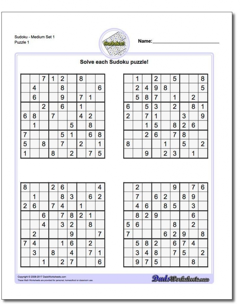 Printable 3d Sudoku Puzzles