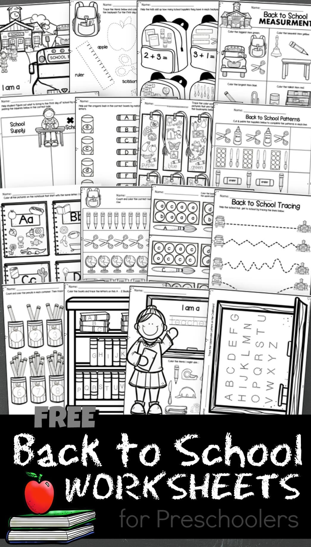 Back To School Free Printables