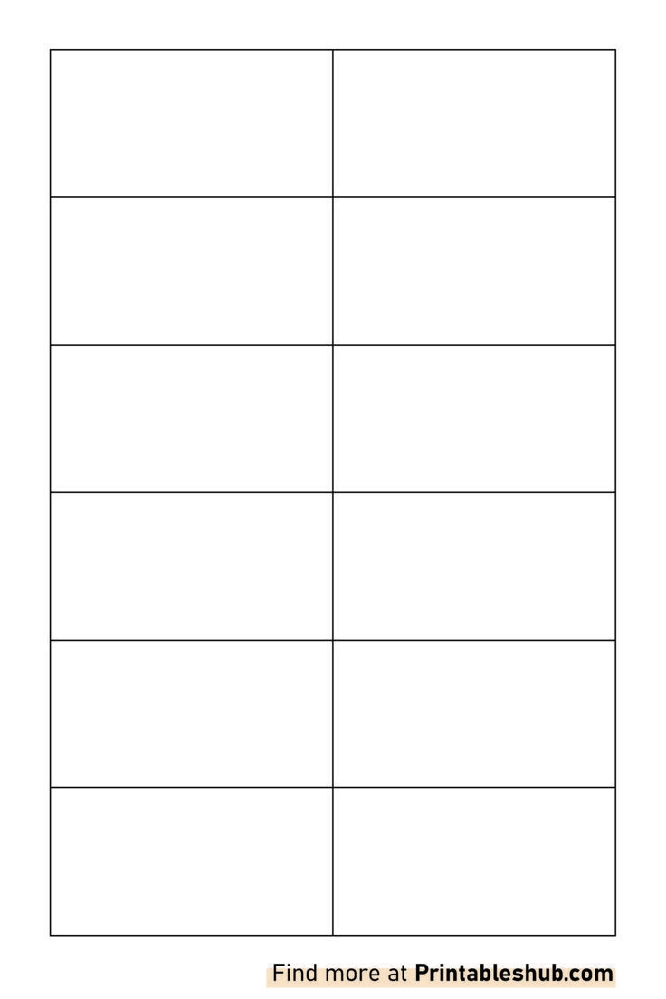 Free Business Cards Templates Printable