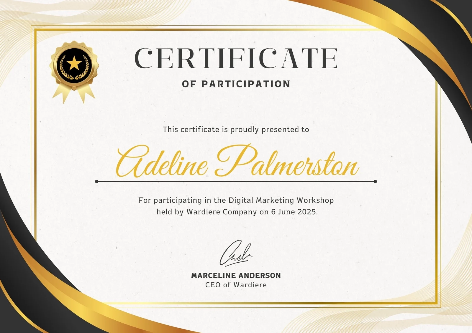Free Printable Award Certificate Templates