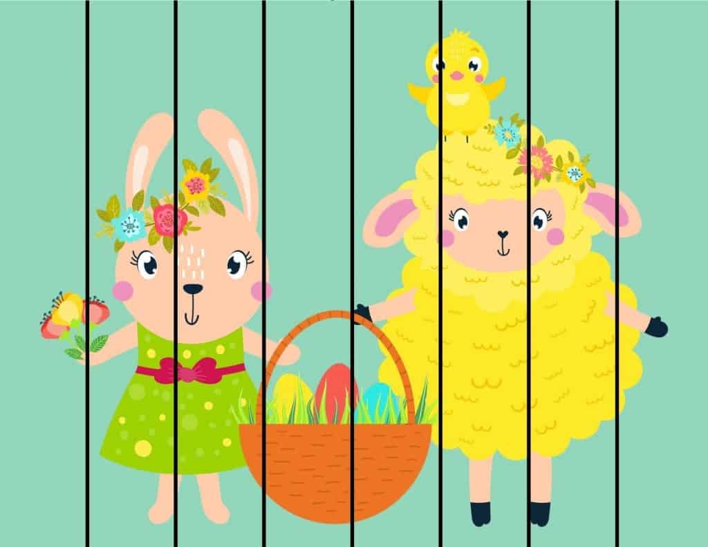 Printable Easter Puzzles For Kids