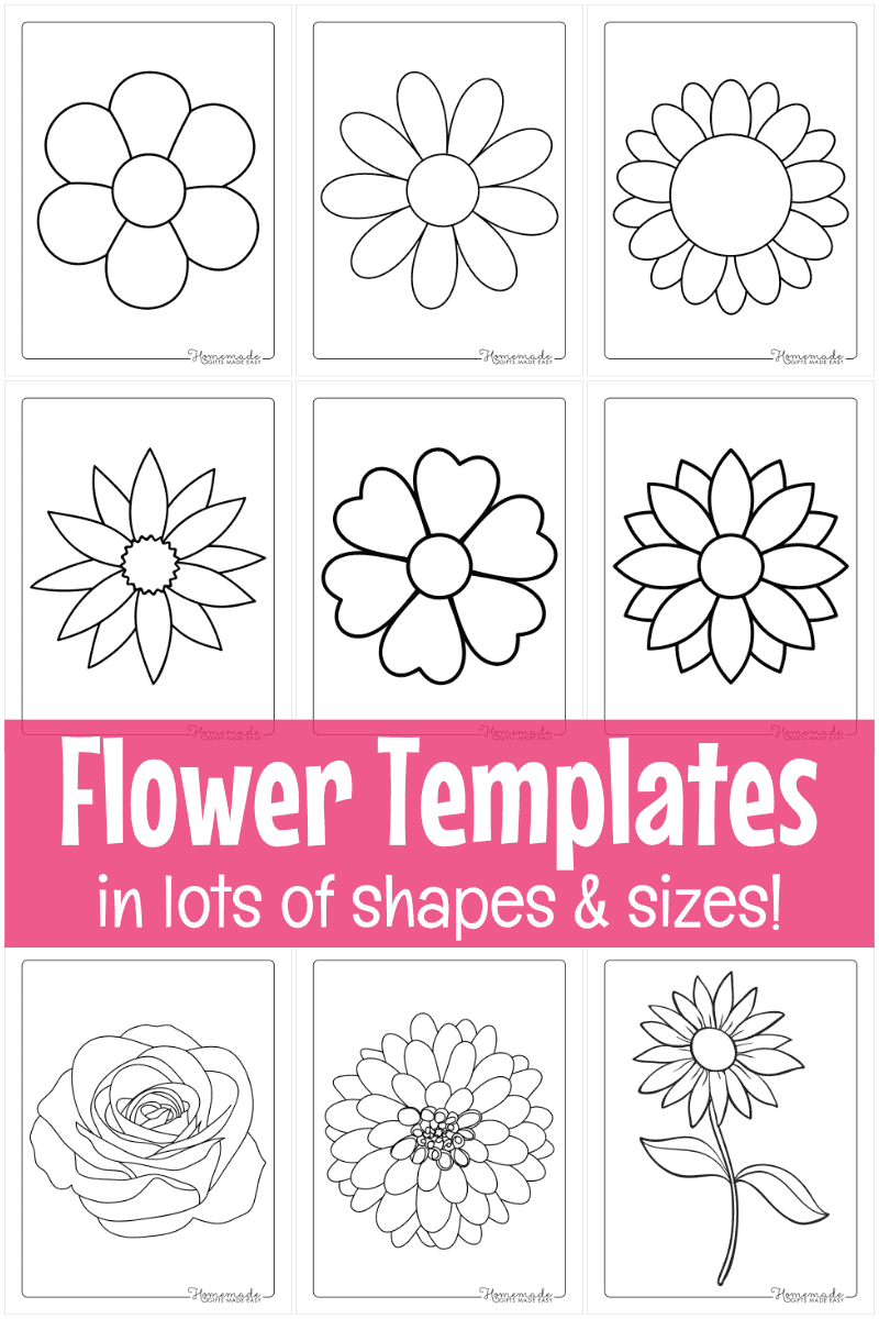 Flower Stem Template Printable Free