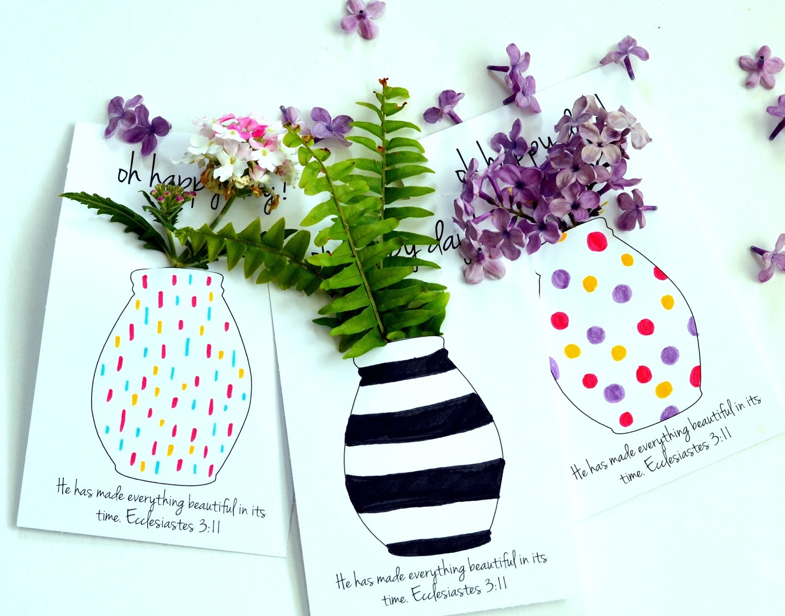 Free Printable Vase Template