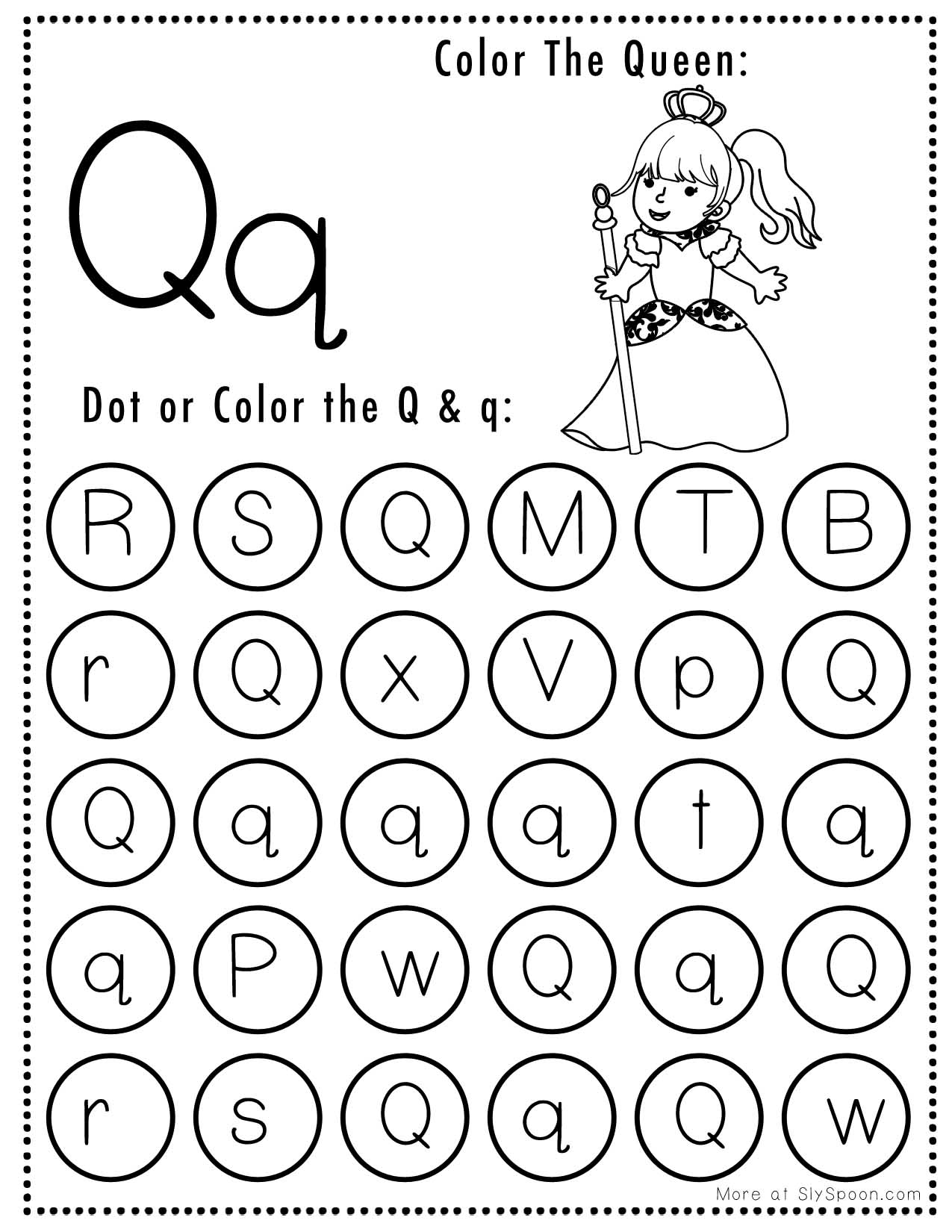 Letter Q Worksheets Free Printables
