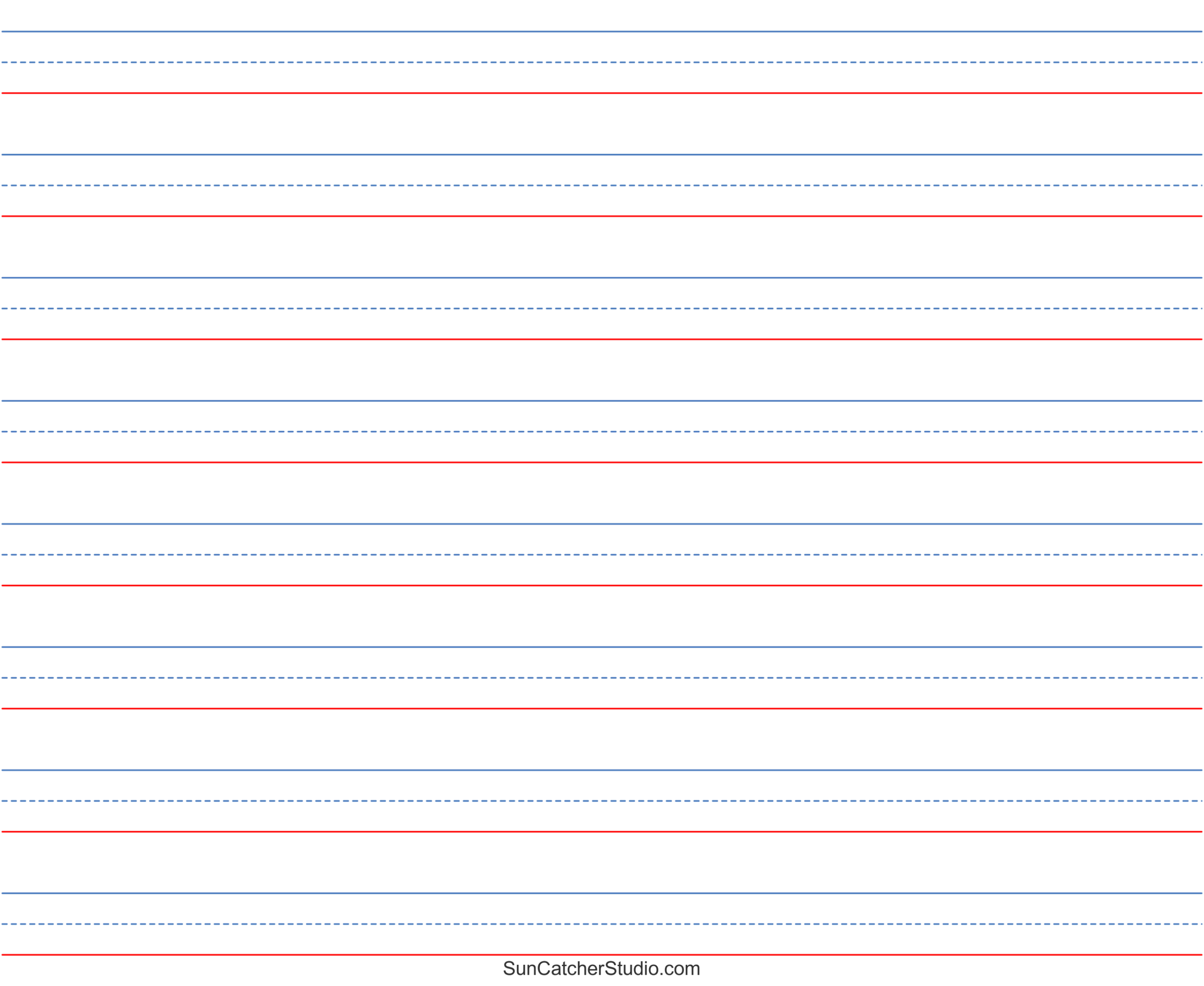Free Printable Writing Sheets