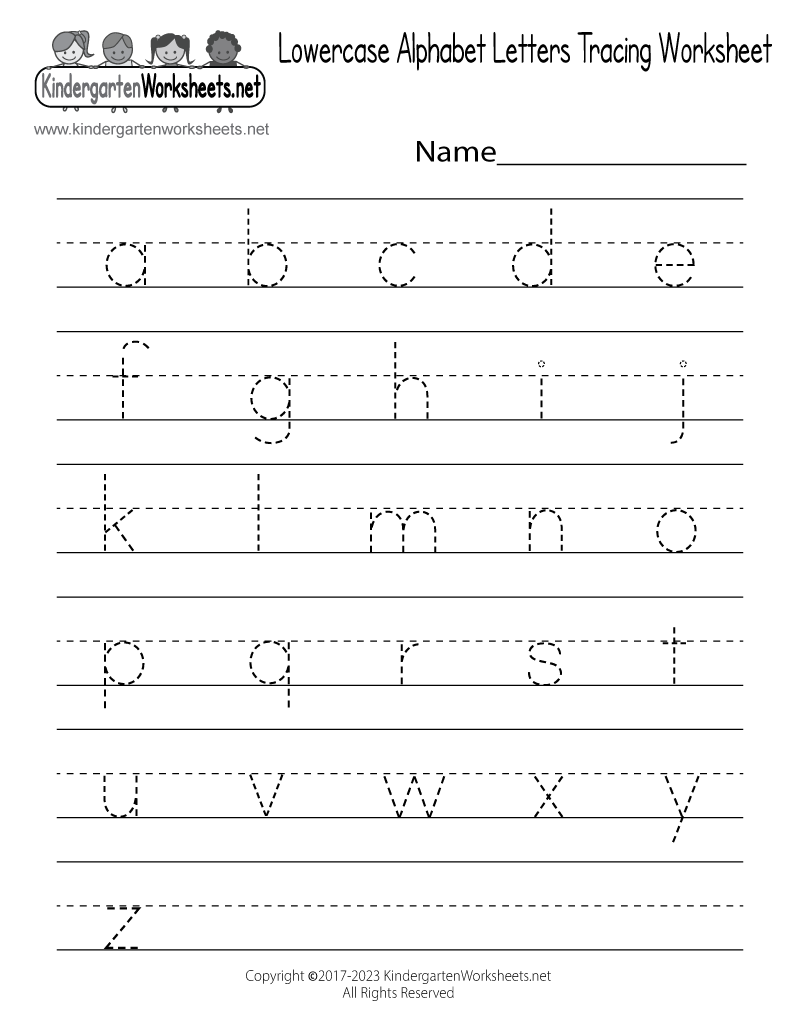 Free Printable Tracing Worksheets