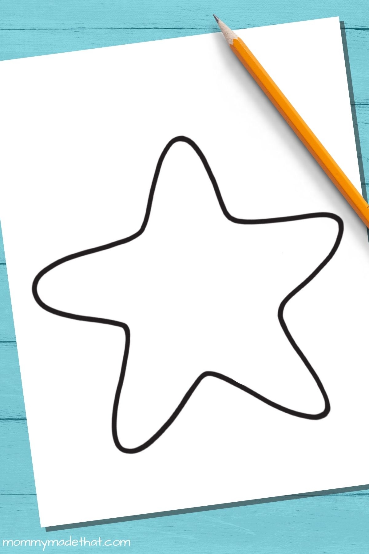 Free Printable Starfish Template amp Outlines For Best Ocean Crafts